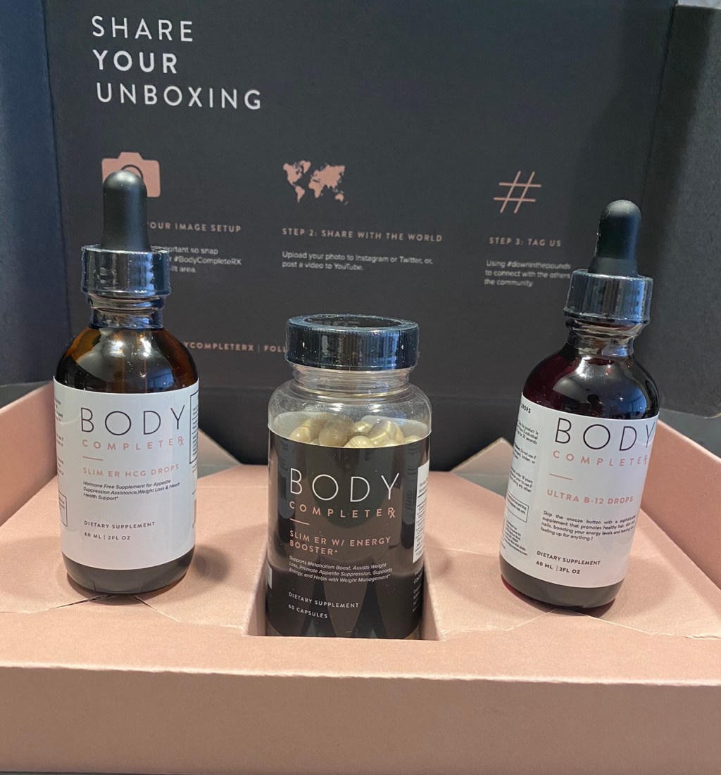 Getting in shape with:     Body Complete&nbsp;RX