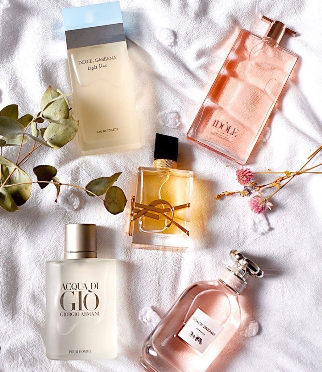 My top 5&nbsp;Perfums