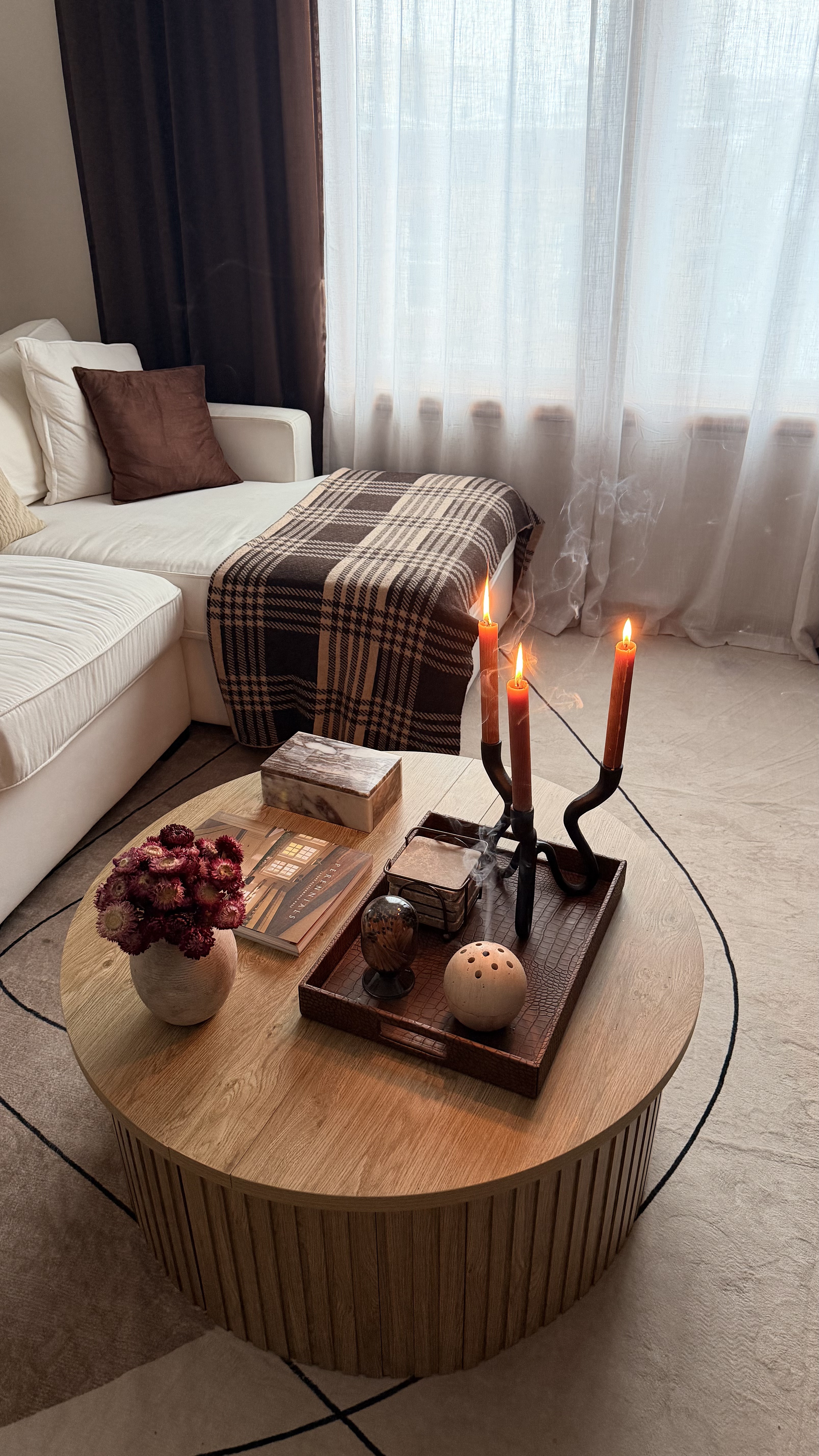 How to Style a Coffee Table (Plus Round Table Inspiration)